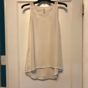 White Flowy Shirt